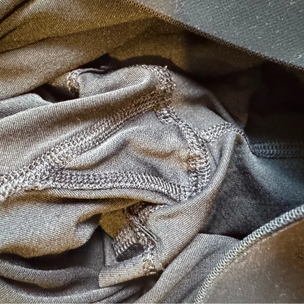 Nike Pro Hyperwarm Women's S Waffle Gray/Black Running Training Gym Legging L28